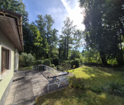 Terrasse mit Blick auf den Ferchesarer See