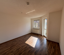 Wohnzimmer mit Balkonzugang