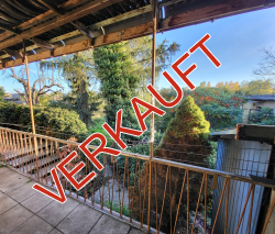 Lichtdurchflutete Eigentumswohnung mit Balkon, großem Garten und Weitblick, in ruhiger Randlage von Bamme bereits verkauft